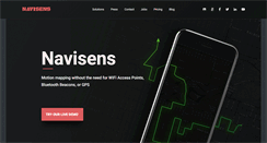 Desktop Screenshot of navisens.com